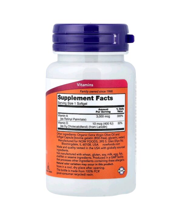 Vitamin A&D now 100 tab