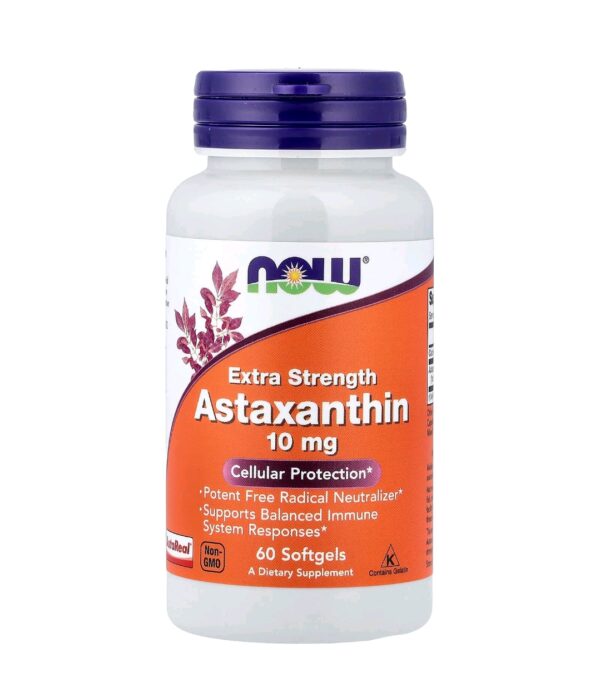 Astaxanthin 10mg 60 soft gels now