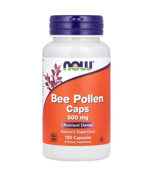 Bee pollen now 500mg 100 caps