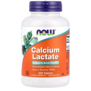 Calcium lactate now 250 tab