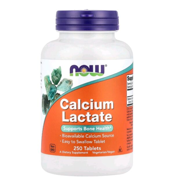Calcium lactate now 250 tab