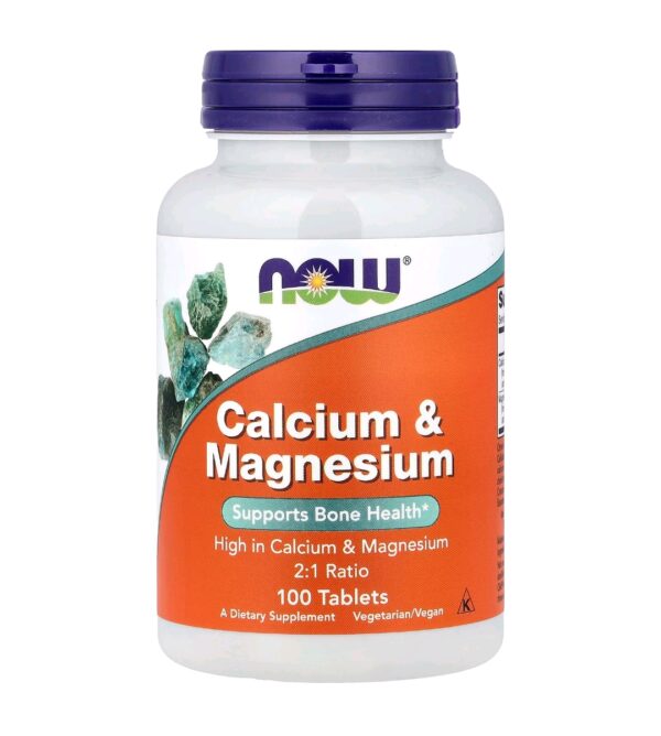 Calcium & magnesium now 100 tab