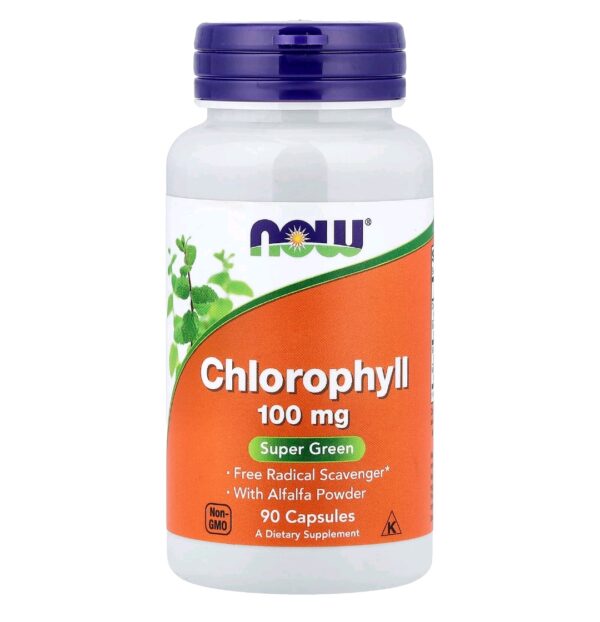 Chlorophyll now 100mg 90 caps