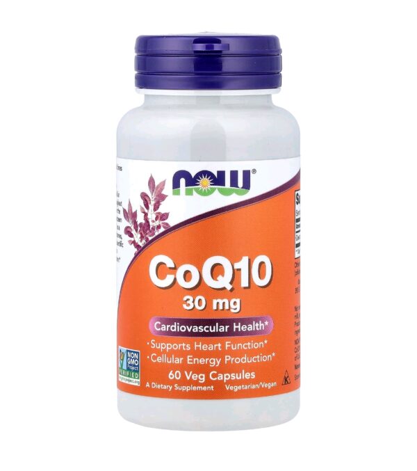COQ10 now 30mg 60 caps