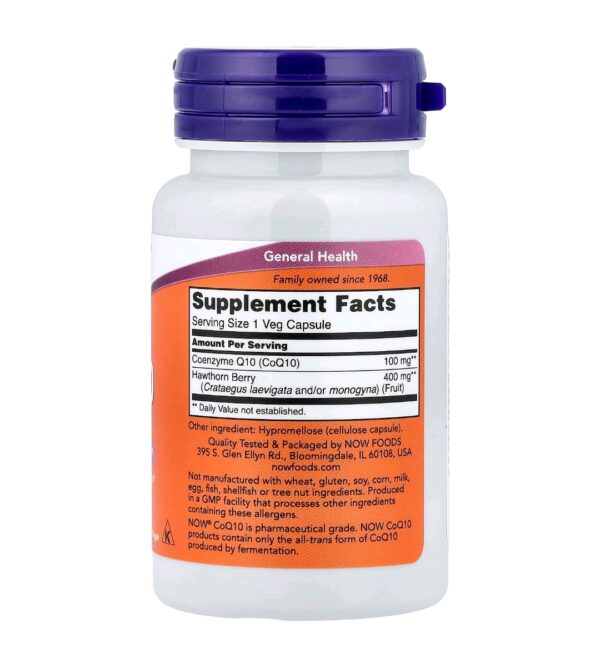 COQ10 now 100mg 30caps