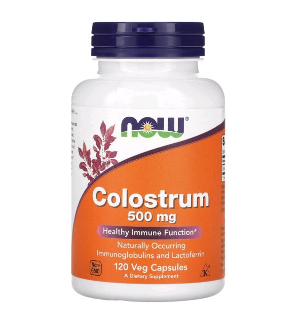 Colostrum now 500mg 120 caps