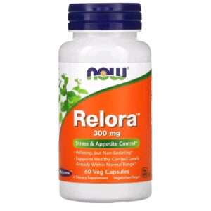 Relora 300mg now 60 caps