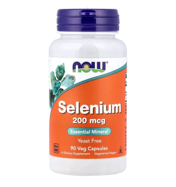 Selenium 200mcg now 90 caps