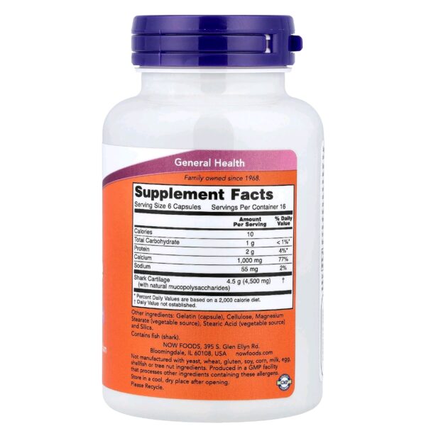 Shark cartilage now 100 caps