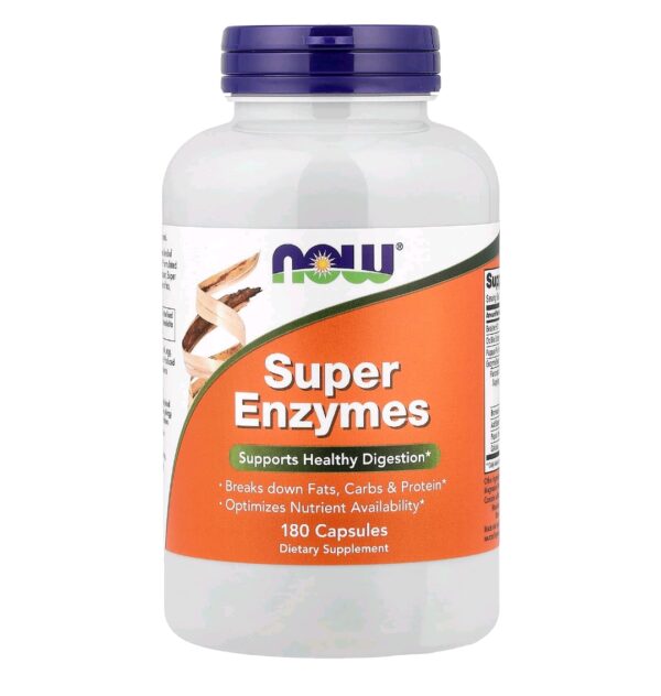 Super enzyme now 180 caps