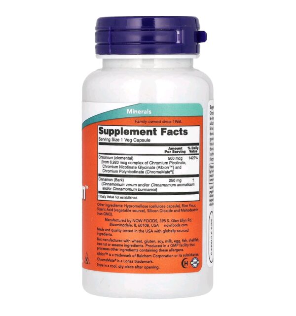 Tri chromium now 90 caps