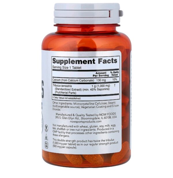 Tribulus now 1000mg 90 caps