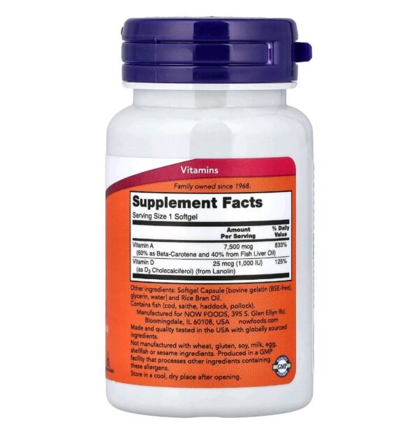 Ultra A&D3 now 100 soft gels