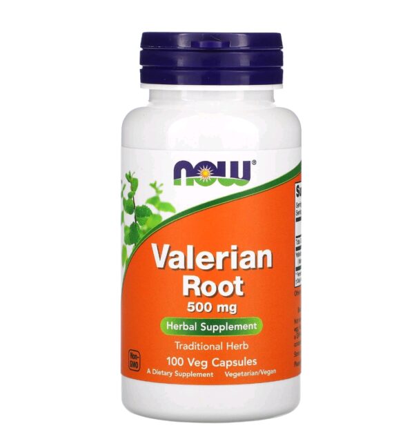 Valarain root now 500mg 100 caps