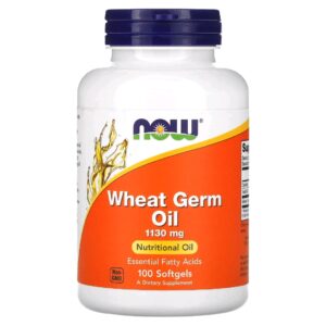 Wheat germ oil now 100 soft gels
