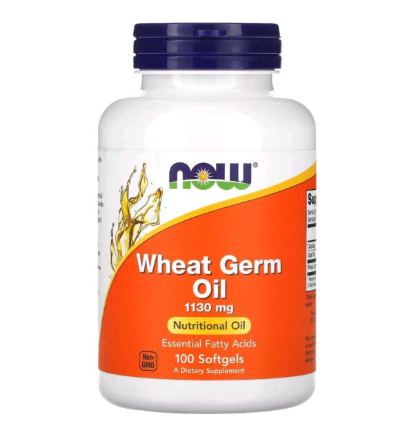 Wheat germ oil now 100 soft gels