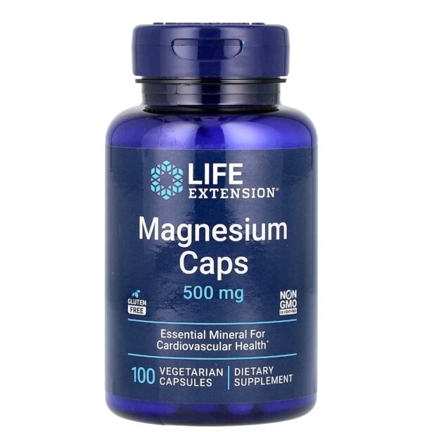 Mg caps life 500mg 100 caps