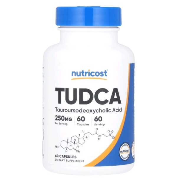 Tudca nutricost 250mg 60 cap