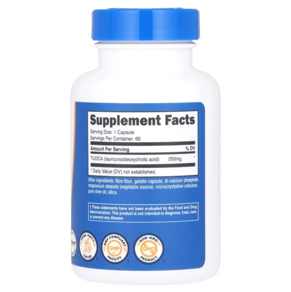 Tudca nutricost 250mg 60 cap