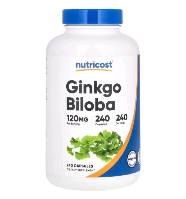 Ginkgo biloba nutricost 240 caps
