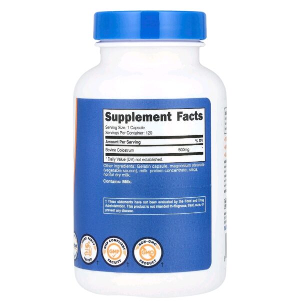 Colostrum nutricost 120 caps