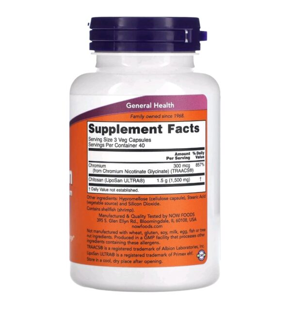 Chitosan 120 caps