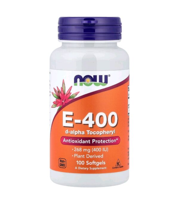 E 400 100 softgels