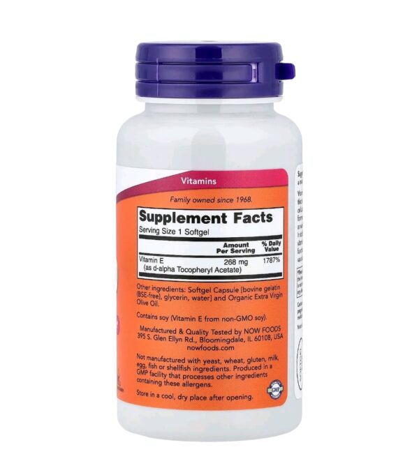 E 400 100 softgels