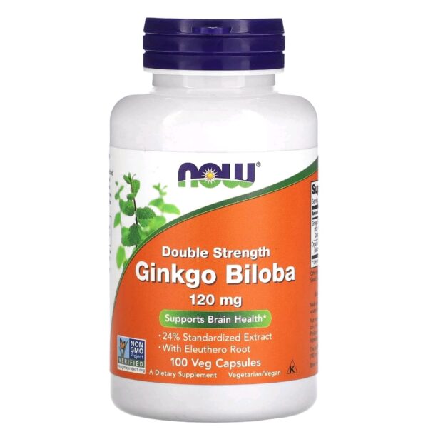 Ginkgo biloba 120mg 100 caps