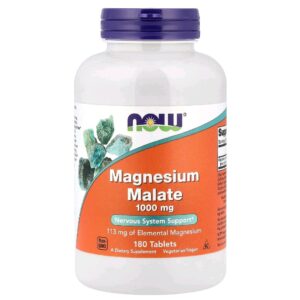 Mg malate 1000mg 180 tab