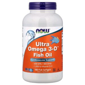 Ultra omega 3- D 180 softgels