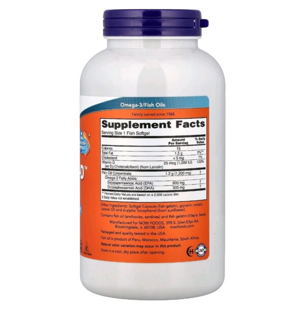 Ultra omega 3- D 180 softgels