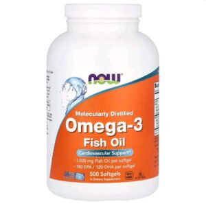 Omega 3 fish oil 500 softgels