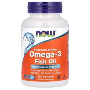 Omega 3 fish oil 100 softgels