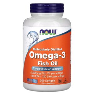 Omega 3 fish oil 200 softgels