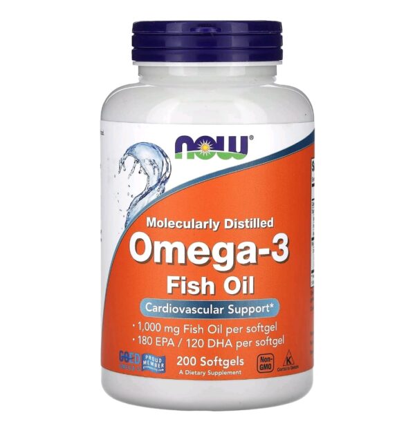 Omega 3 fish oil 200 softgels