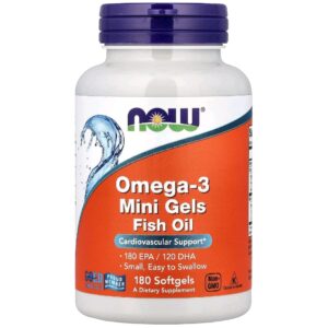 Omega-3 mini gels 180 softgels