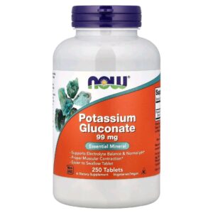 Potassium gluconate 99mg 250 tab